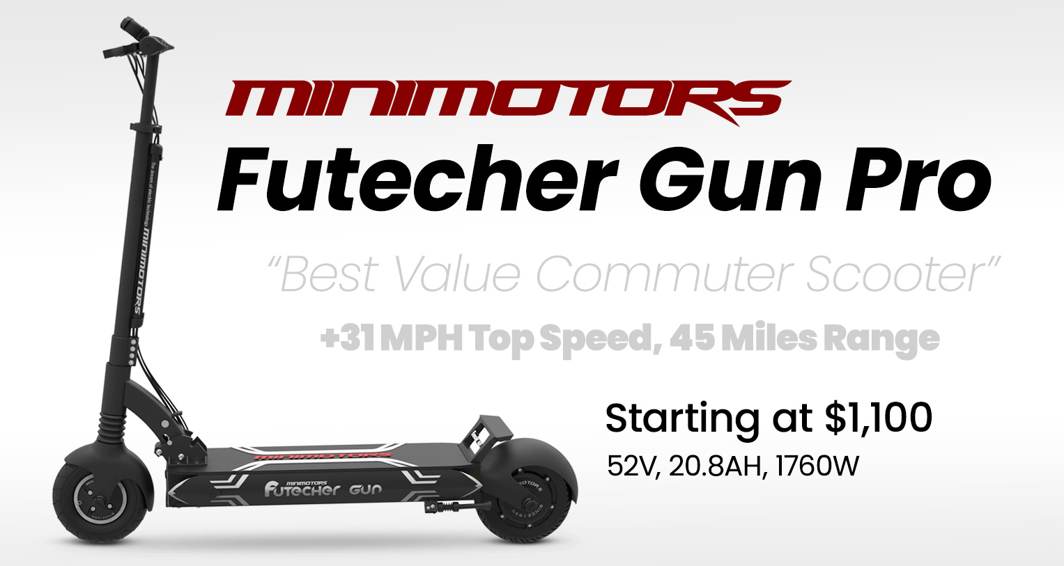 Futecher Gun Pro Electric Scooter Released