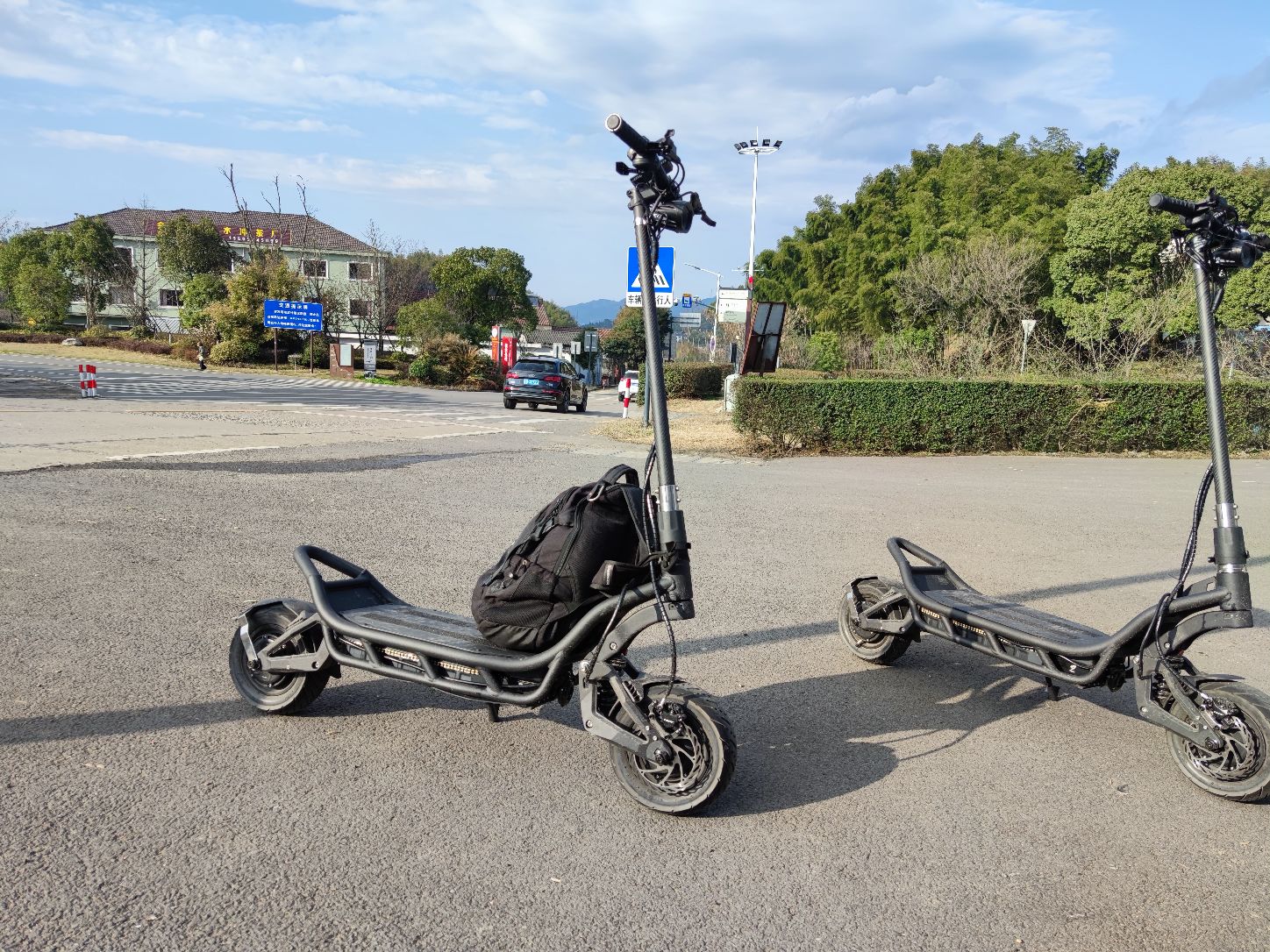 Nami Viper Electric Scooter Testing off-road by Michael Sha