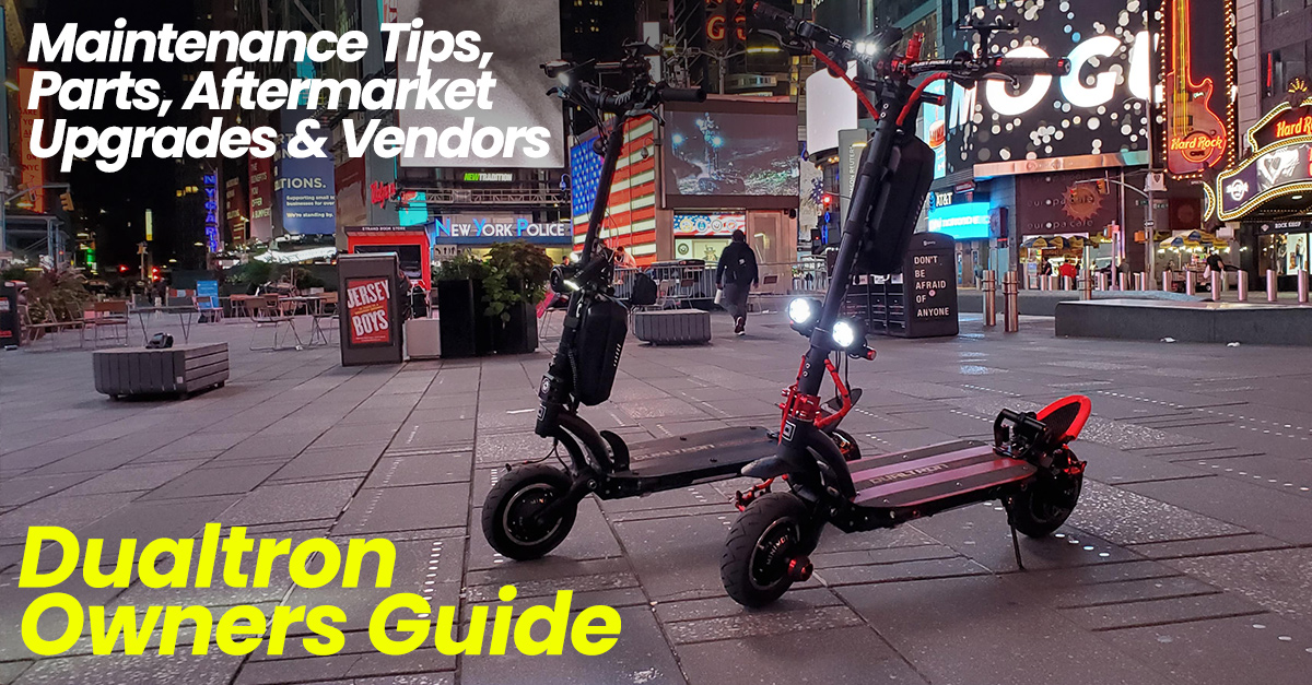 Dualtron Owners Guide Maintenance Parts