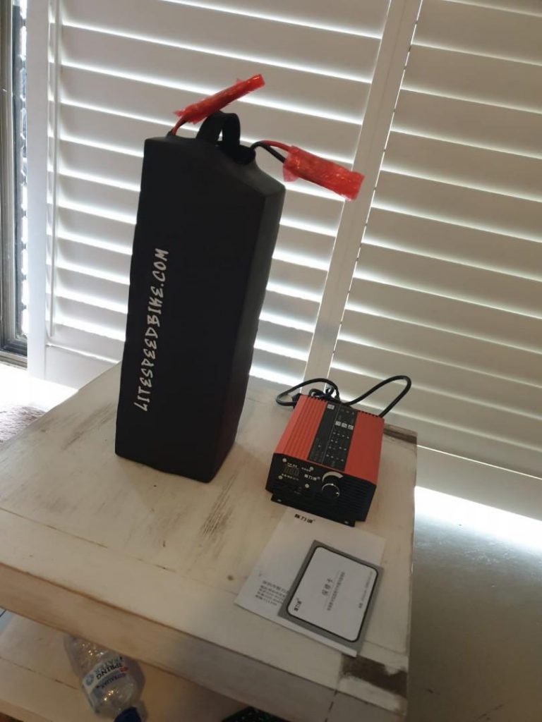 LiteSpeedBike Battery Packs and Charger