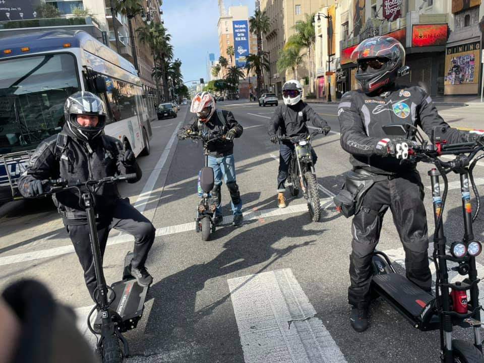 OhManDan and buddies on Group Ride