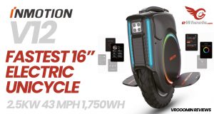 Inmotion V12 Electric Unicycle