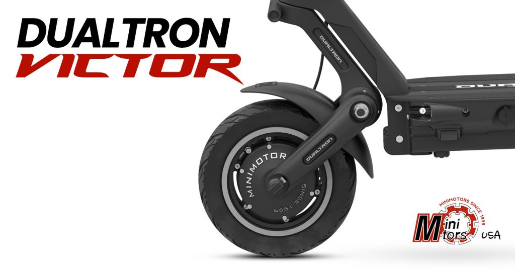 Dualtron Victor Electric Scooter - motor view
