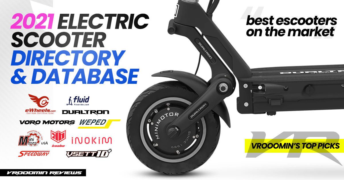 Electric Scooter Directory and Database