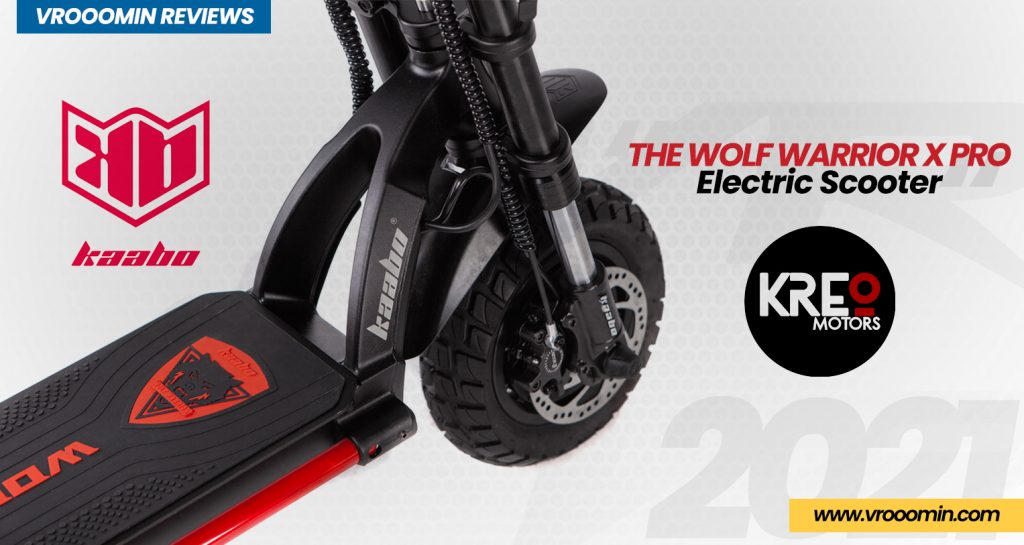 Kaabo Wolf Warrior X Pro Electric Scooter front motor
