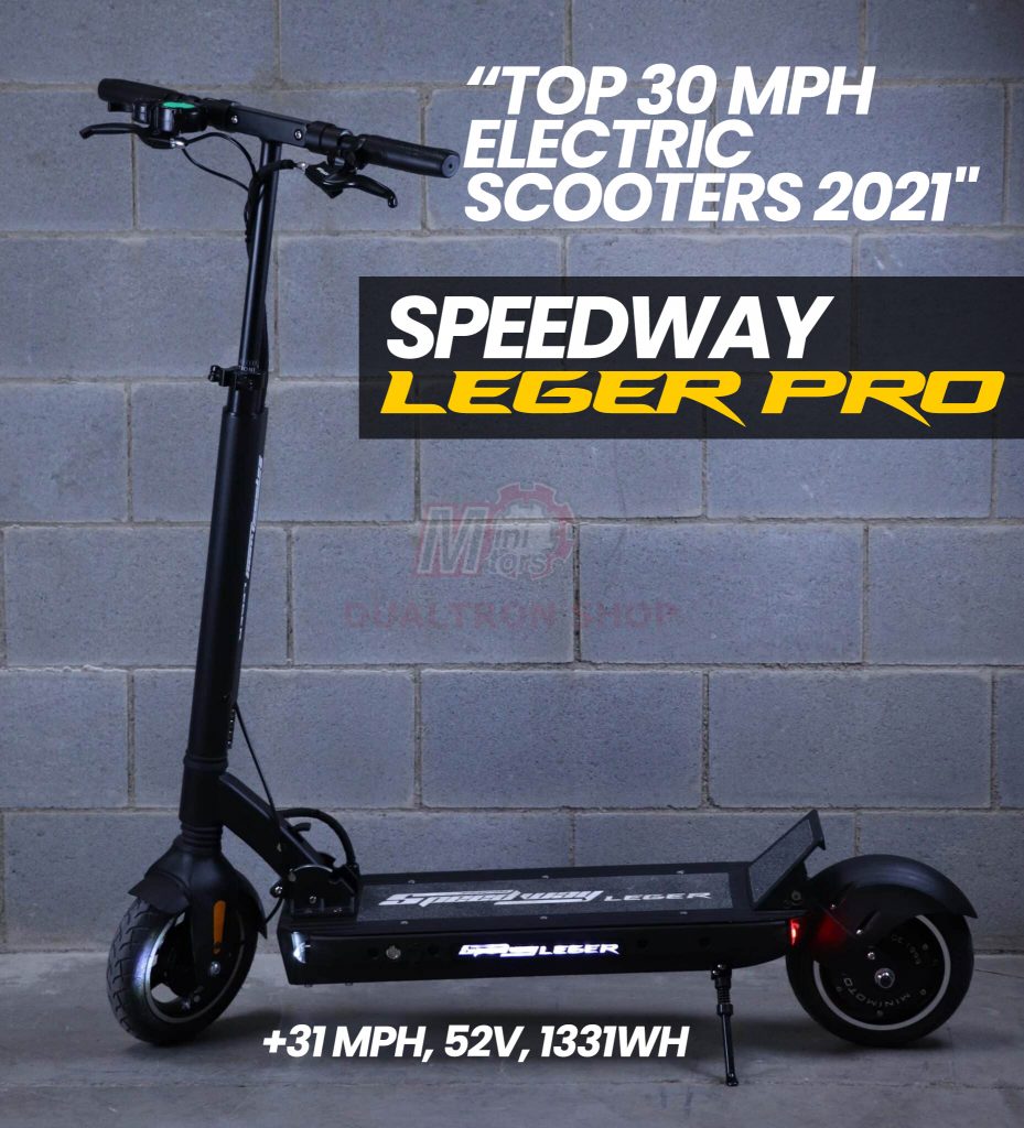Speedway Legero Pro Electric Scooter Full view