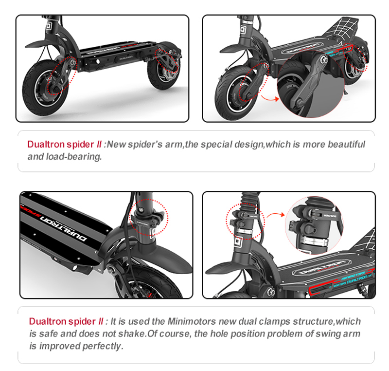 Dualtron Spider 2 electric scooter specs
