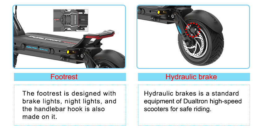 Dualtron Achilleus electric scooter specs