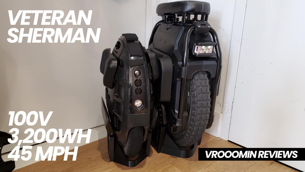 Veteran Sherman Electric Unicycle with Gotway MCM5