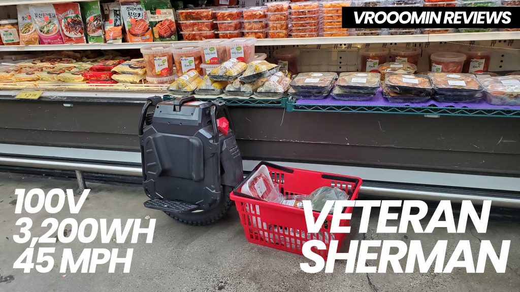 Veteran Sherman Electric Unicycle - Grocery Store