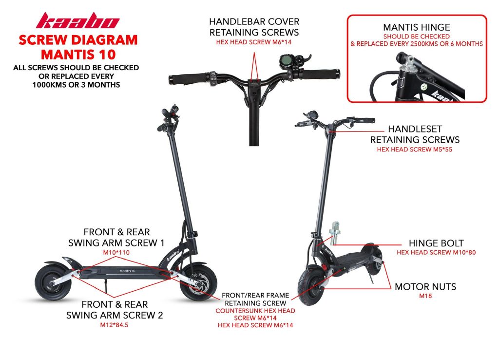 Kaabo Mantis 10 Electric Scooter
