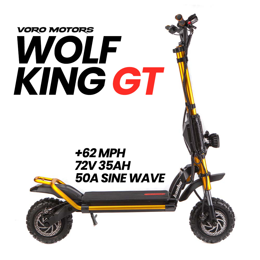 Wolf King GT Electric Scooter - Side