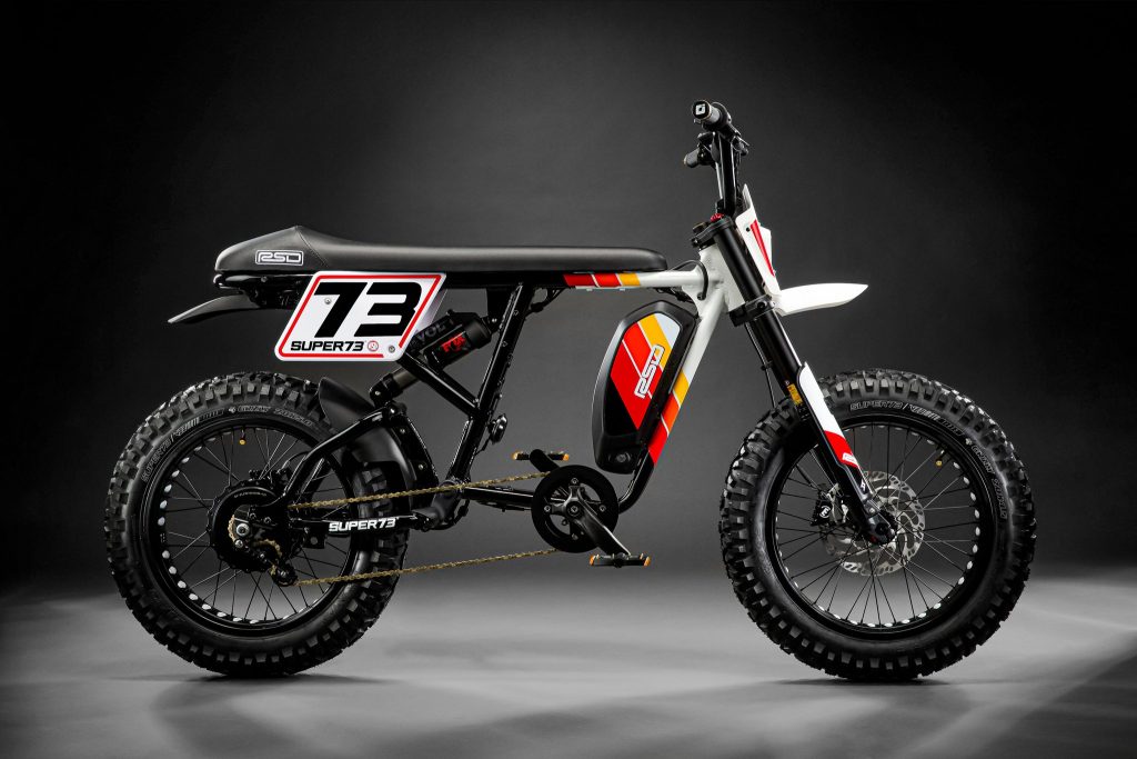 RSD X SUPER73-RX MALIBU Electric Motor bike - Side