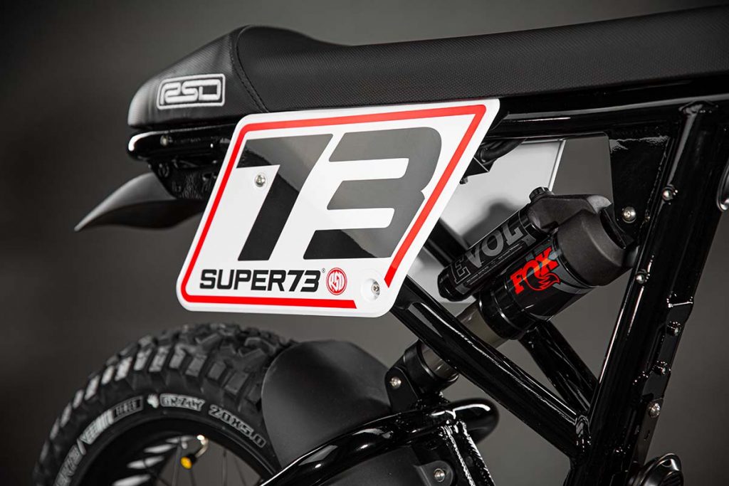 RSD X SUPER73-RX MALIBU Electric Motor bike - Rear