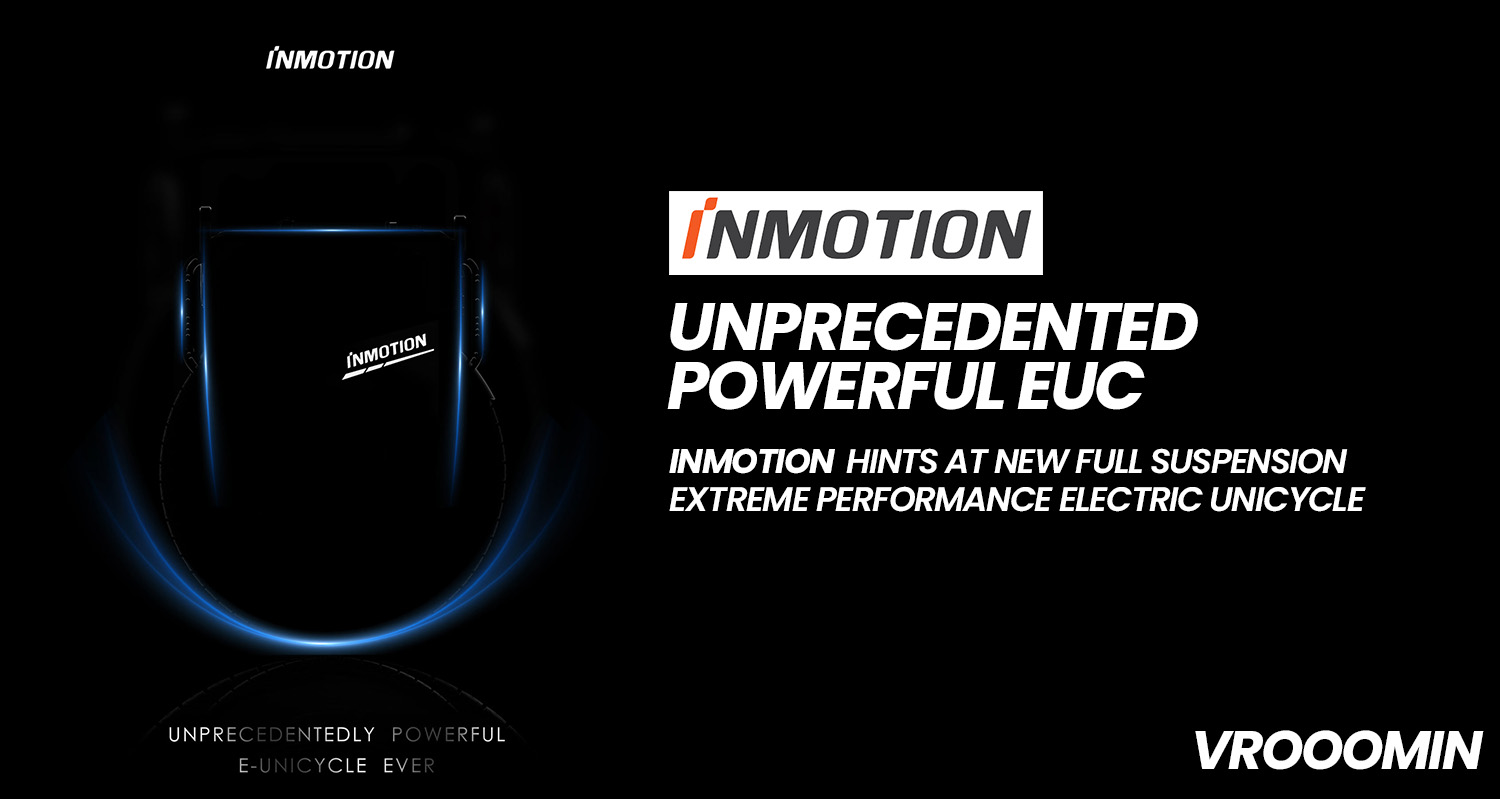 Inmotion hints at new extreme performance, suspension, electric unicycle