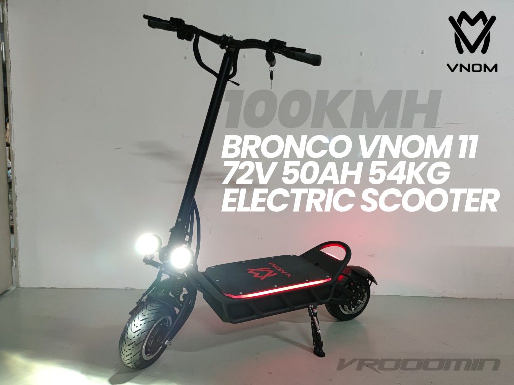 72V Bronco VNOM Electric Scooter - Front