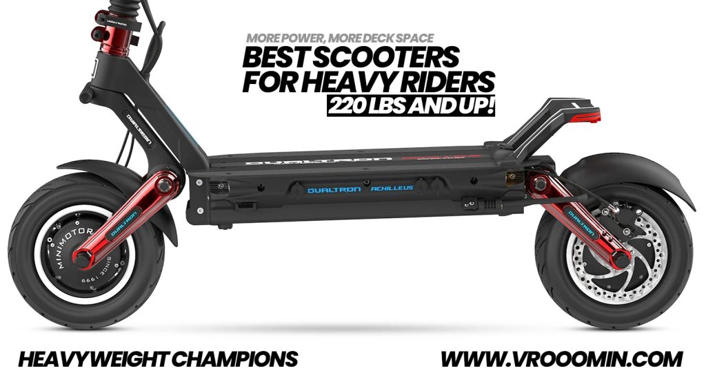 Electric Scooters for Heavy Riders - Dualtron Achilleus