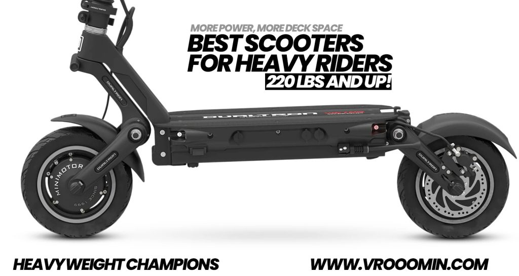 Electric Scooters for Heavy Riders - Dualtron Victor