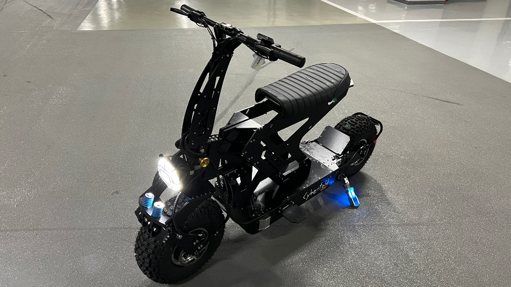 WEPED Dark Knight Seated Electric Scooter Front