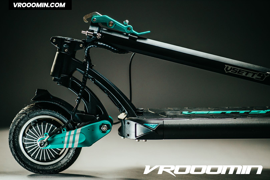 Vsett 9 Electric Scooter - folded