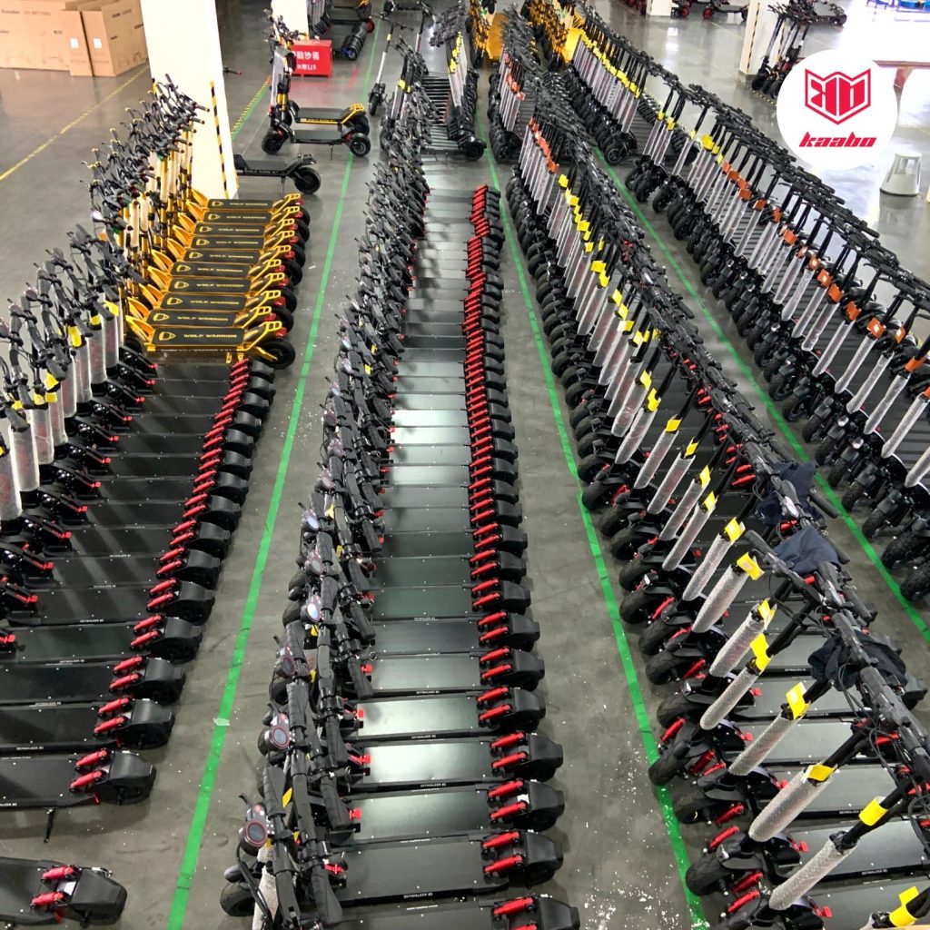 Kaabo Electric Scooters - Factory