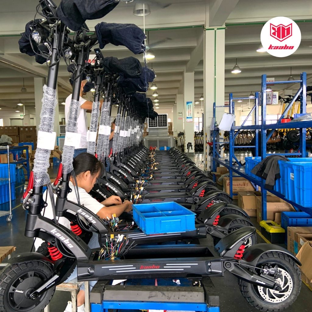 Kaabo Electric Scooters - Factory