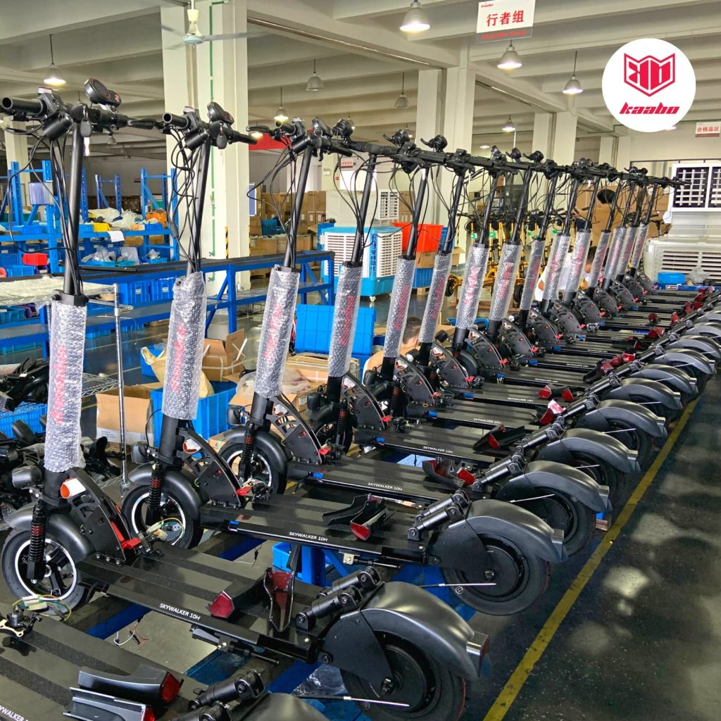 Kaabo Electric Scooters - Factory