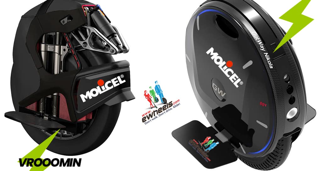 eWheels Molicel Electric Unicycles