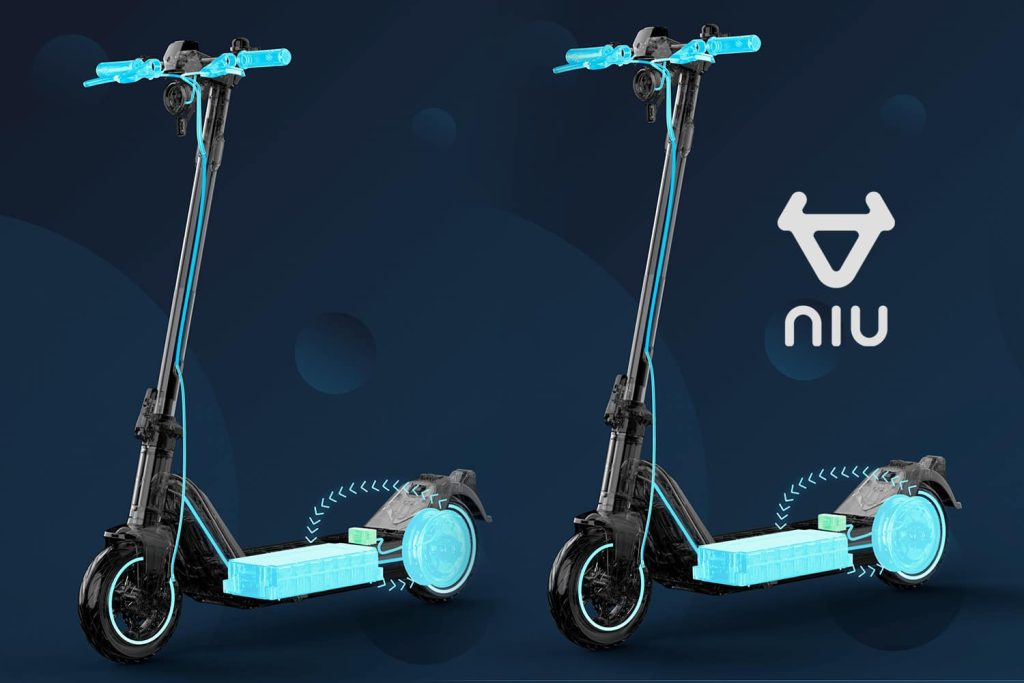 NIU KQi3 Electric Scooters - Drivetrain
