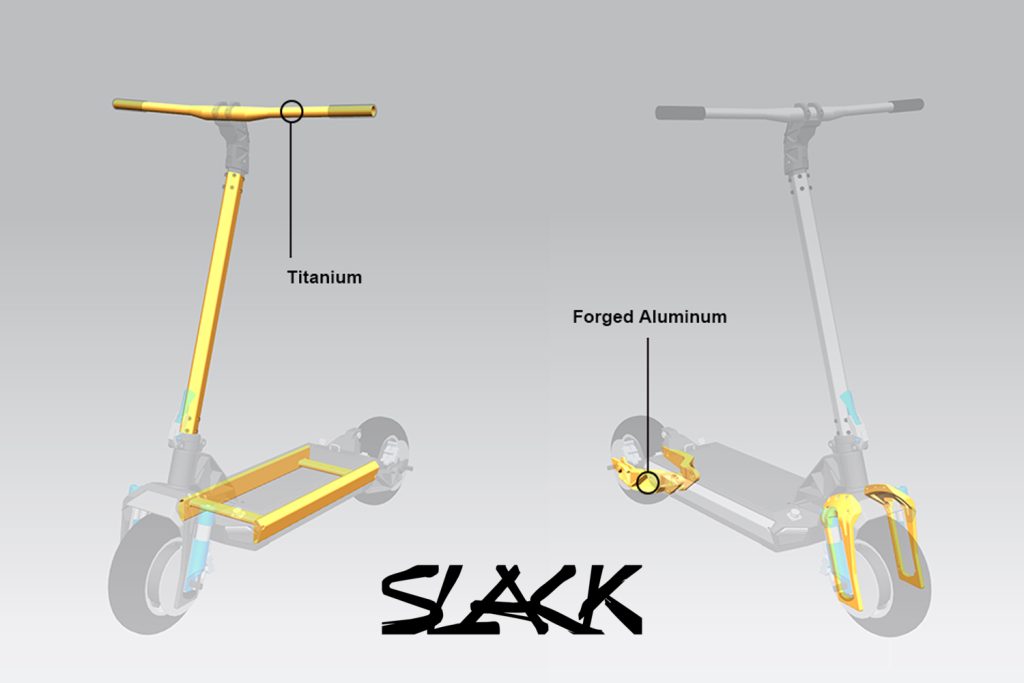 SLACK CORE Extreme Performance Electric Scooter - Build