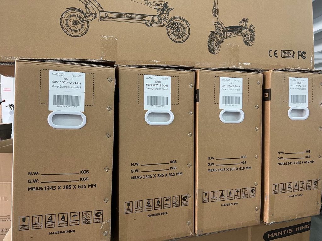Kaabo Mantis GT Electric Scooter - Factory