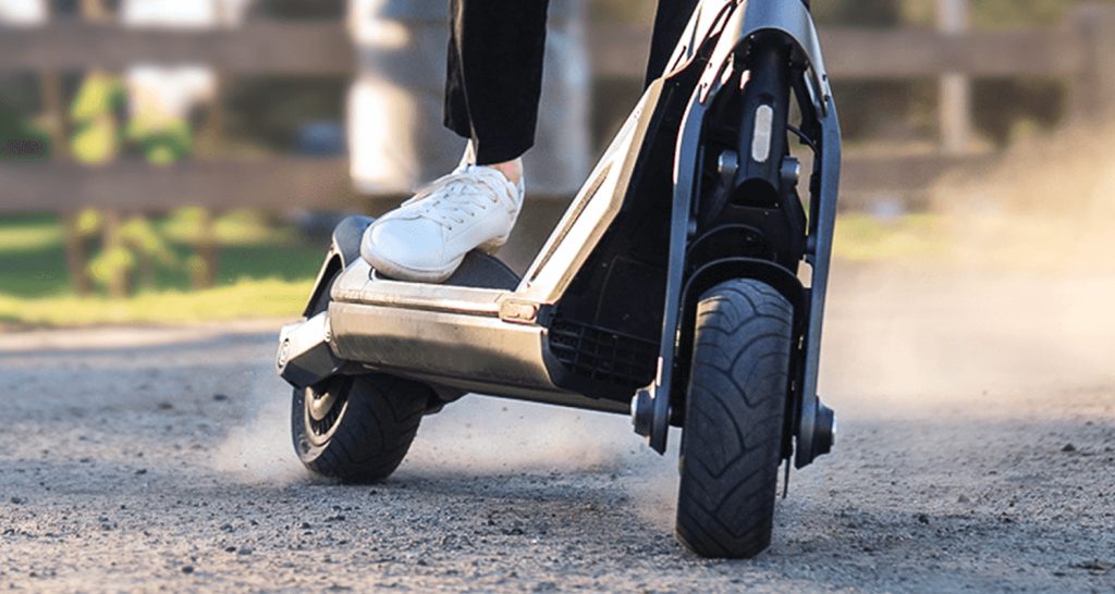 Segway GT1 and GT2 Electric Scooters - Front View