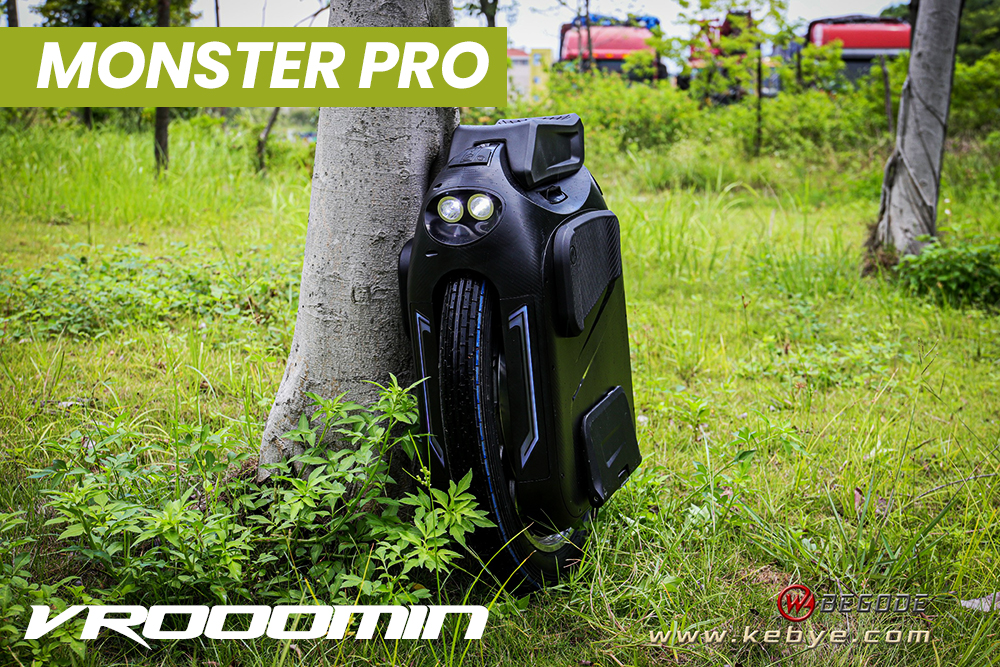 Begode Monster Pro 3600Wh 100V Electric Unicycle - Front View
