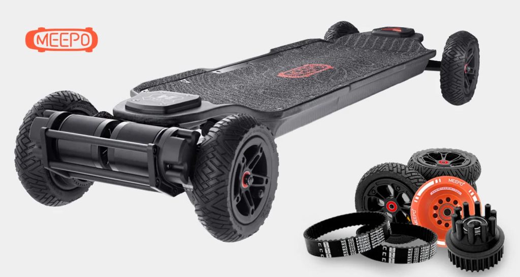 Meepo Hurricane Electric Skateboard - Front View