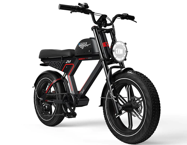G-FORCE ZM Fat Tire Electric Bike - Front