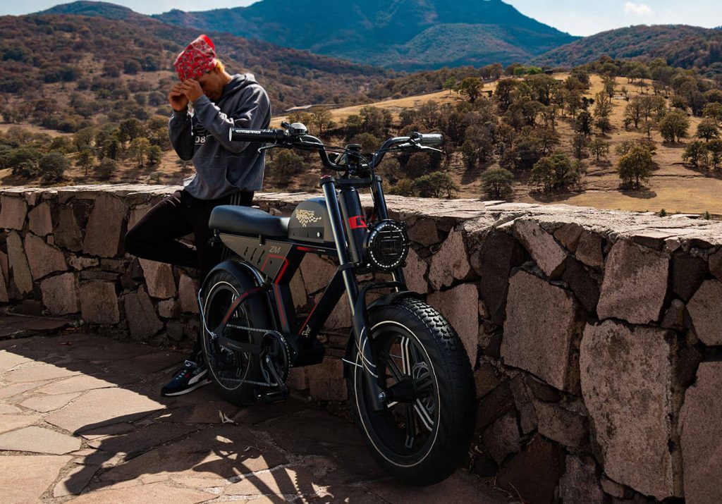 G-FORCE ZM Fat Tire Electric Bike - Outdoor