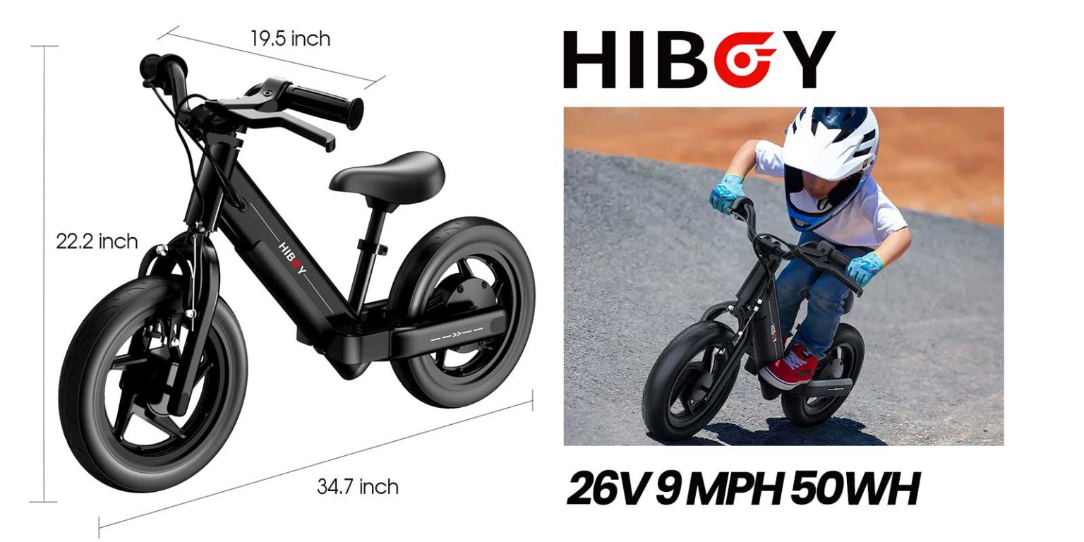 The Amazing 270 Hiboy BK1 Electric Balance Bike For Kids VROOOMIN
