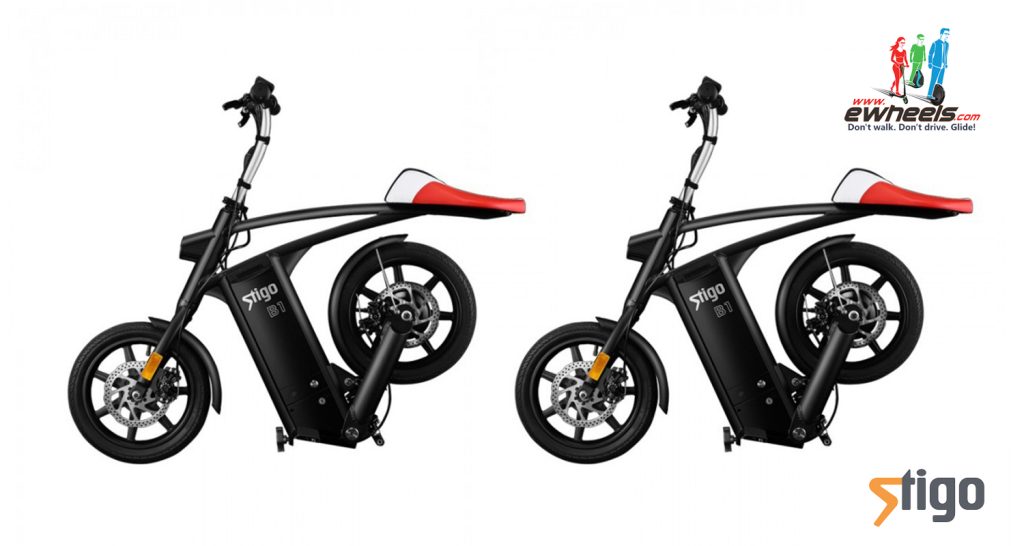 Stigo B1 Seated Electric Scooter - Folding