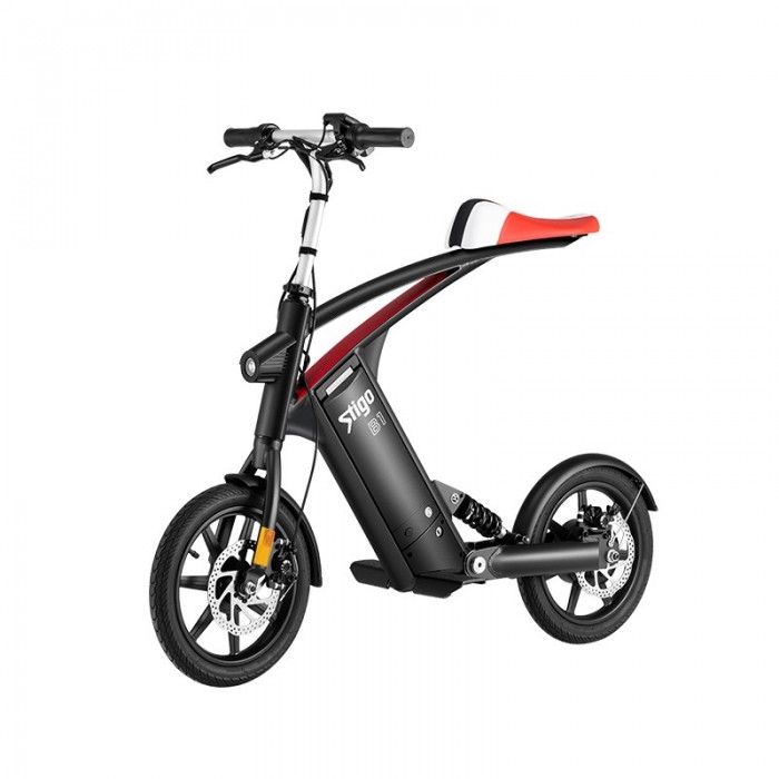 Stigo B1 Seated Electric Scooter - Front