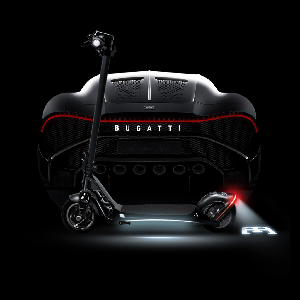 Buggati electric scooter - Front
