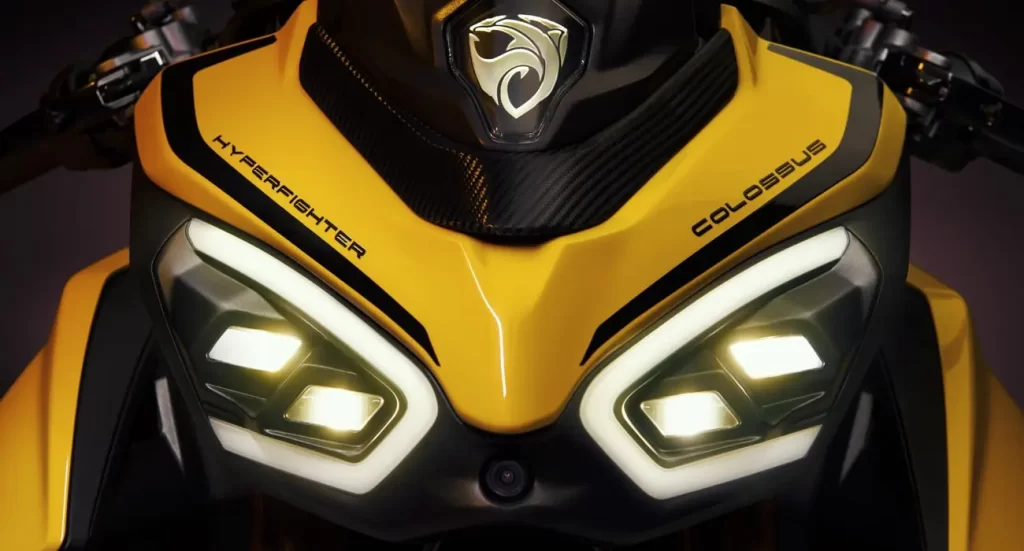 Damon Electric Motorcycles - Front Lights