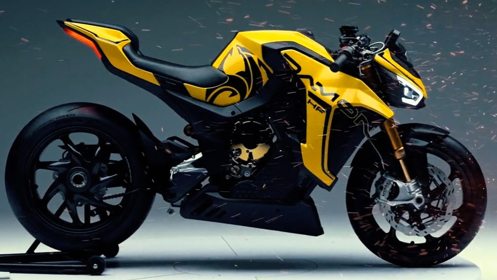 Damon Electric Motorcycles - Side