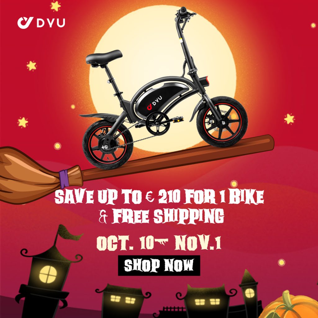 DYU E-bikes on sale!