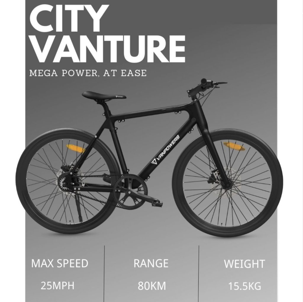 Vanpowers City Vanture - Specs