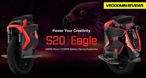 Kingsong S20 Eagle Electric Unicycle - Coming Soon
